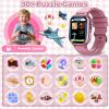 OVV Kids Game Smart Watch 1.54" HD Touch Screen, 30+ Educational Games, Camera, Pedometer, Alarm, MP3 Player, Auidobook, Learn Card,Time Tools, Parental Control, Wrist Watches for Boys Girls Age 4-12 view 3
