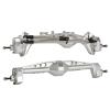 DAIHAOUU Aluminum Offset F9 Portal Axle with Adjustable Upper Link Mount Constant Velocity Driveshift for 1/10 RC Crawler for Capra Wraith(Silver Axle F-R) view 1