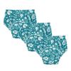 JUNZAN Spring Flowers Cornflower Butterflies Teal Potty Training Undies Reusable Cotton Boxers Underwear Toddler Boxer Briefs 5T view 1
