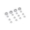 RC Car Parts Compatible with WPL C14 C24 B36 for MN D90 for for MN99S RC Car Upgrade Parts Accessories 16PCS Steel Bearing 3X6X2mm 6X10X3mm view 1