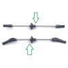 RC Car Parts Compatible with WPL C14 C24 B36 for MN D90 for for MN99S RC Car Upgrade Parts Accessories 16PCS Steel Bearing 3X6X2mm 6X10X3mm view 3
