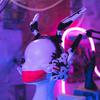 XURUYI Future Mechanical Punk Blue-tooth Headphone Cosplay Prop for Halloween Parties (White) view 2