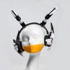 XURUYI Future Mechanical Punk Blue-tooth Headphone Cosplay Prop for Halloween Parties (White) view 4
