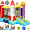 Whubefy 106x81x79in Inflatable Bounce House for Kids 3-6, Space Adventure Astronaut Role-Play Castle with Slide, Safety Netting, Puncture-Resistant Oxford Cloth, Easy Setup for Indoor/Outdoor Fun view 1