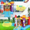Whubefy 106x81x79in Inflatable Bounce House for Kids 3-6, Space Adventure Astronaut Role-Play Castle with Slide, Safety Netting, Puncture-Resistant Oxford Cloth, Easy Setup for Indoor/Outdoor Fun view 2