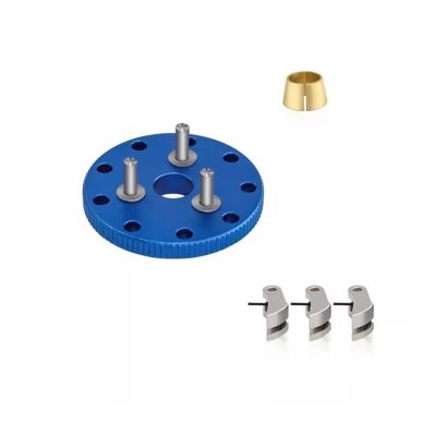 tctrbvv RC Car Parts for Traxxas for Nitro for Slash for Rustler T-Maxx Metal Flywheel Clutch Bell Set #4142#4146#3281 RC Car Upgrade Parts Accessories Replacement(Blue)