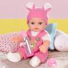 12" Baby Doll With Bear Pattern Backpack Carrier In Gift Box,12 Inch Realistic Baby Dolls With Clothes And Accessories Hanky Pacifier Bottle Pretend Baby Care Toy Collection For Child Toddler 3+ Gifts view 2