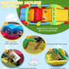 18 x 8.2 x 7.2FT Inflatable Obstacle Course Bounce House for Kids 3-12 with Blower, Large Blow up Bouncer Castle w/Dual Tunnels, Wide Slide, Climbing Wall, Obstacles and Jumping Area for Party Event view 4