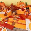 Abilat 12 Pack Thanksgiving Turkey Hats Crafts for Kids DIY Turkey Headband Party Crown Craft Kits Thanksgiving Activities for Kid Holiday Party Favors School Home Activity view 4