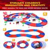 Spider Hero Race Track Toy for Boys 4-6, 212PCS Flexible Car Track with 2 Spider Cars, STEM DIY Track Playset Gift for Kids Ages 3 4 5 6 7 8 view 4