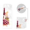 DJYQBFA 2-Pack Waterproof Wet Dry Bags for Swimsuits & Travel - Large & Small Sizes with Snap Handles, Lightweight Watercolor Red Wine Print Polyester Bags (11.8"x13.5" + 8.7"x5.1") view 4