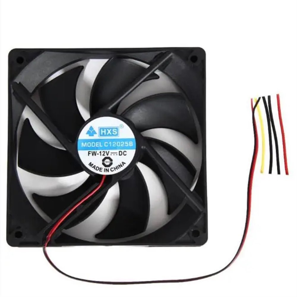 1800PRM 120mm Cooling Radiator Ventilador PC 120x25mm 12V 4Pin Brushless PC Computer Case Cooling Fans