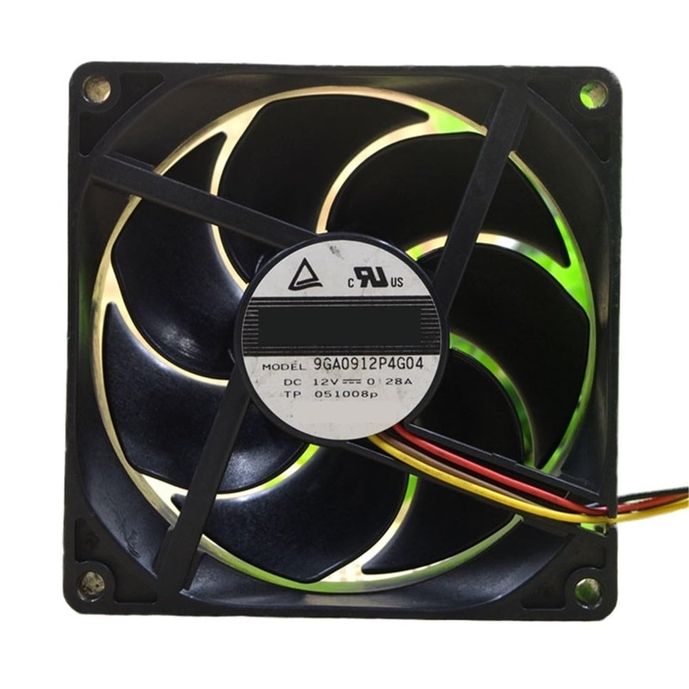 for 9GA0912P4G04 12V 0.28A 9cm 9225 92x92x25mm Double Ball Bearing Cooling Fan