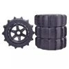4pcs 1/8 4WD Nitro Off Road Buggy Tires Wheel Rim Hex for Trxs 1:8 Scale RC Car for HSP for HPI for Kyosho for ZD Beach Tire(Tire Diameter 125mm) view 1