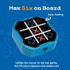 3 in 1 Electronic Tic Tac Toe Game, Handheld Digital Tic Tac Toe Bolt Game with Silent Mode, Portable Learing Toy Gift for Kids & Adults, Blue view 3