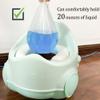 100Pcs Sturdy Disposable Potty Liners for Toddlers Convenient Potty Bags with Elastic Summer Potty Training Toilet Seat Covers for Toddlers Kids Baby(Clear) view 2