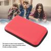 VBESTLIFE Carrying Case for 3DS XL, New 3DS XL, New 2DS XL, Protective Hard Shell Travel Storage Bag with Wrist Strap, 8 Game Cartridge Slots (Red) view 4