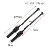 2pcs Metal Front Drive Shaft CVD Driveshaft for 1/7 KM Rally for WRC for Citron C3 RC Rally Car Upgrade Parts view 4
