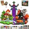 200 PCS Magnetic Blocks with Light Blocks - Easter Magnet Toys for Kids, Boys and Girls, Magnetic Building Blocks Cubes, Stacking Magnets for Kids, for Boys and Girls Age 3+ Years Old view 1