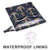 DJYQBFA 2-Pack Waterproof Wet Dry Bags for Swimsuits & Travel - Large & Small Sizes with Snap Handles, Lightweight Nautical Anchor Pattern Print Polyester Bags (11.8"x13.5" + 8.7"x5.1") view 3