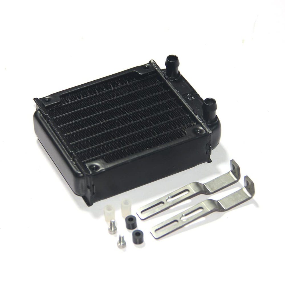 DAOYU V8 Engine Model Accessories, Water-Cooling Radiator Support Holder Kit for TOYAN FS-V800 Engine Model