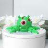 3D Printed Articulating Octopus Fidget Toy,Cute 3D Printed Animals,Fun Desk Decor,Unique Ocean Lovers Gifts (Green Cute Octopus) view 4