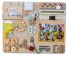 Montessori Farm Busy Board For 1 2 3 Year Old Toddlers  Magnetic Animal Activity Board  Sensory Educational Toy  Medium Size With Or Without Stand (With a wall mount kit) view 1