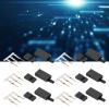 100Set RC Servo Connector Kit 3 Pin Housing JST Connector Header 11.041 with Hook for Model Airplane Durable Brass ABS Material High Performance Electronic Instruments Accessories view 3
