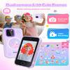 Dylanto Kids Phone Toys for 3-12 Years Old Girls ,3.5'' Touchscreen Phone for Kids Learning Play Toy with Dual Camera,Video Players,Game,Christmas Birthday Gifts for Girls Age 3 4 5 6 7 8 9 view 3