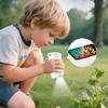 2025 Upgraded 1000X Handheld Microscope for Kids 4K 2.0" Screen Rechargeable Mini Pocket Digital Microscopes w/Slides Kit Portable Edu Gift Age 4-6 8-12 Children Students (Yellow) view 2