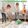WOODMAM Wooden Kids Cleaning Set with Spray Mop, Montessori Cleaning Toys Real Water Sprayer and Toddler Broom Mop Set, Housework Pretend Play Toy Gift for Boys Girls Ages 3+ view 4