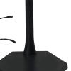 1/6 Scale Model Stand Round Base Holder Doll Accessories Doll Display Holder Figure Display Stand for 12in Action Figure, Black and Hexagon view 4