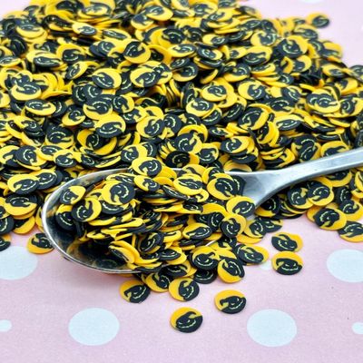 Cute Monster Halloween Boogeyman Polymer Clay Sprinkles, Spooky Faux Sprinkles, Fake Halloween Clay Slices for Resin, Slime, Decoden (Non-Edible) (Container)