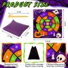Arrowbash Giant Halloween Bean Bag Toss Game 4.9ft Large Festival Outdoor Lawn Yard Camping Field Day Games for Family Backyard Halloween Fall Thanksgiving Day Party Gift view 2