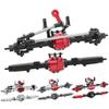 for SCX10 II Aluminum Alloy CNC Front Rear Axle Set 30T/8T for 1/10 RC Crawler for Axial AR44 90047 90046 AX90060 Builders Kit Upgrade(BK Front Rear Axle) view 2
