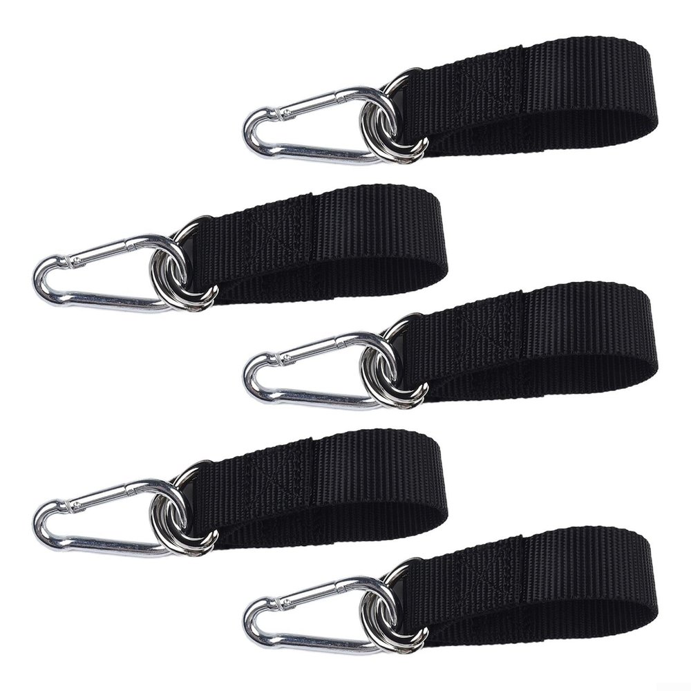 5 Pack Tree Swing Hanging Straps Kit, Heavy Duty Nylon Hanging Belt with Carabiners for Outdoor Swing Gym Extension Equipment(50cm*25mm)