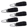 5 Pack Tree Swing Hanging Straps Kit, Heavy Duty Nylon Hanging Belt with Carabiners for Outdoor Swing Gym Extension Equipment(50cm*25mm) view 1