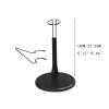 1/6 Scale Model Stand Round Base Holder Doll Accessories Doll Display Holder Figure Display Stand for 12in Action Figure, Black and Round view 3