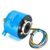 1pc Small Through Hole Slip Ring 12.7mm Bore Size 2/3/4/6 Wires 2A/5A/10A Precious Metal Contacts for Light Duty OD56mm(12.7X56mm 6CH 10A) view 1