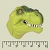 2 Pack Stretchy Dinosaur Hand Puppets - Realistic T-Rex Toys, Green and Red Soft Rubber, Great for Kids Ages 3+, Storytelling, Dino Puppet Party Favors, Classroom, Bath Time, Indoor & Outdoor view 4