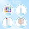 Diaolewitoy Pretend Makeup Kit for Girls, 15 Piece Kids Fake Makeup Toy Set, Educational Playhouse Toys for Girls Ages 3-6, Eco Friendly ABS Plastic (Not Real Makeup) (Blue) view 3