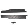 Carbon Fiber for RC Car Side Plate for Guard Foot for Pedal Side Skirt for Set for ARRMA F1 for Limitless 1/7_A83M view 2