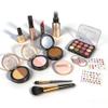 Diaolewitoy 15PCS Pretend Makeup Kit for Girls, Kids Fake Makeup Set for Birthday Christmas, Toy Makeup Set for Toddler,Early Education Toys for Kids 3-5(Not Real Makeup) (Black) view 1