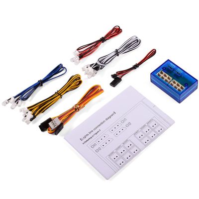 1 Set 12 LED Lights Kit for Axial SCX10 1/10 1/8 RC Car Replacement New