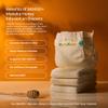 ManuKind Baby Diapers, Manuka Honey Infused, Ultra Soft, Plant-Based Materials, Quick-Dry Comfort, Leak Guard Protection, Size 5  20 Diapers view 3