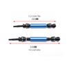 ZEZEFUFU Blue Drive Shafts+Wheel Hub Adaptor+Nuts+Pins for ECX 2WD Series Ruckus Axe Brutus Parts New view 3