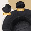 12 Pieces Kids Bucket Hat for Children Aged 26 Years, Cotton Blank Sun Hat for DIY Sublimation Tie Dye(Black) view 3