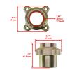 #US Replacement Parts 1PE-F5712-00-00 1PEF57120000 Rear Bracket Disc Rotor W/Bolts for Yamaha (diep#1725-01331) view 2