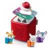Toniebox 2 Audio Player Bundle for Kids 3+ with Lalalinos Akio, Cosmo, Scout Figurines and Tonieplay Game & Controller - Sunset Red view 1