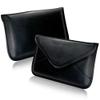 BoxWave Case Compatible with Nintendo DSi XL - Elite Leather Messenger Pouch, Synthetic Leather Cover Case Envelope Design - Jet Black view 2